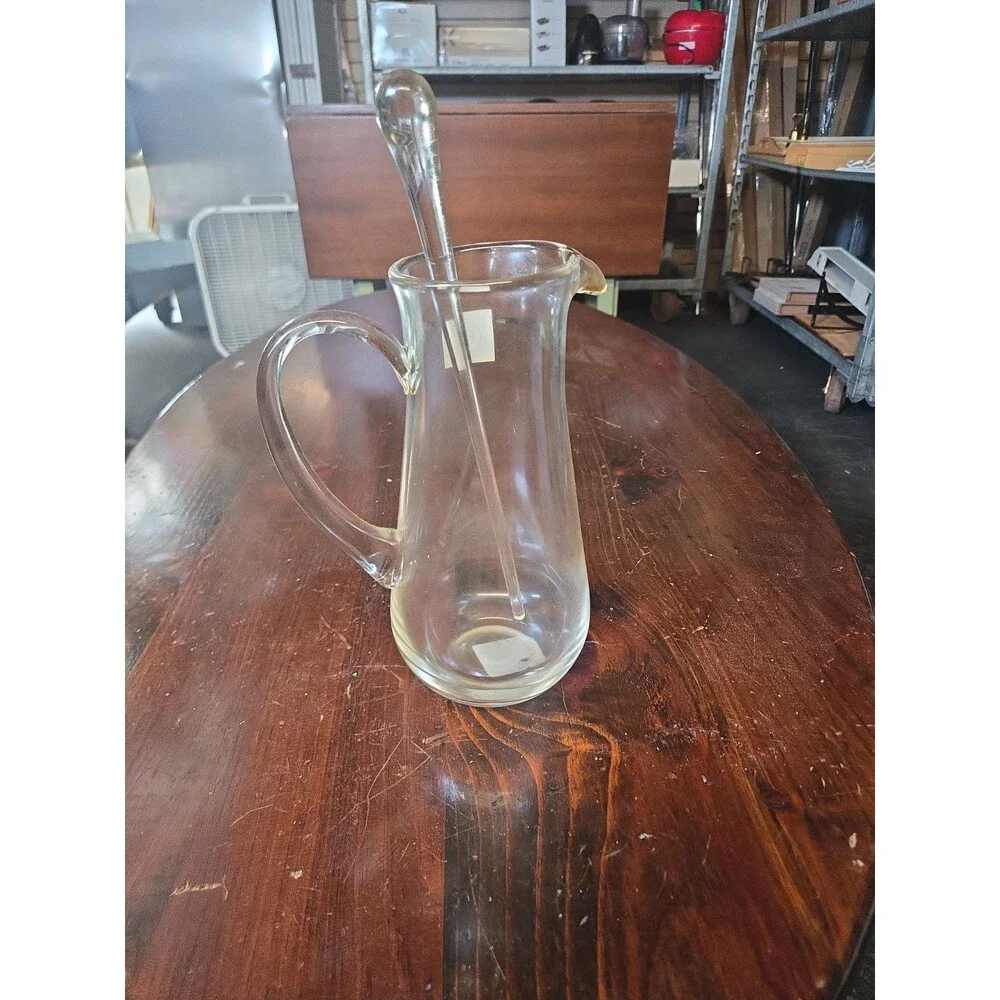 Vintige Martini Glass Pitcher